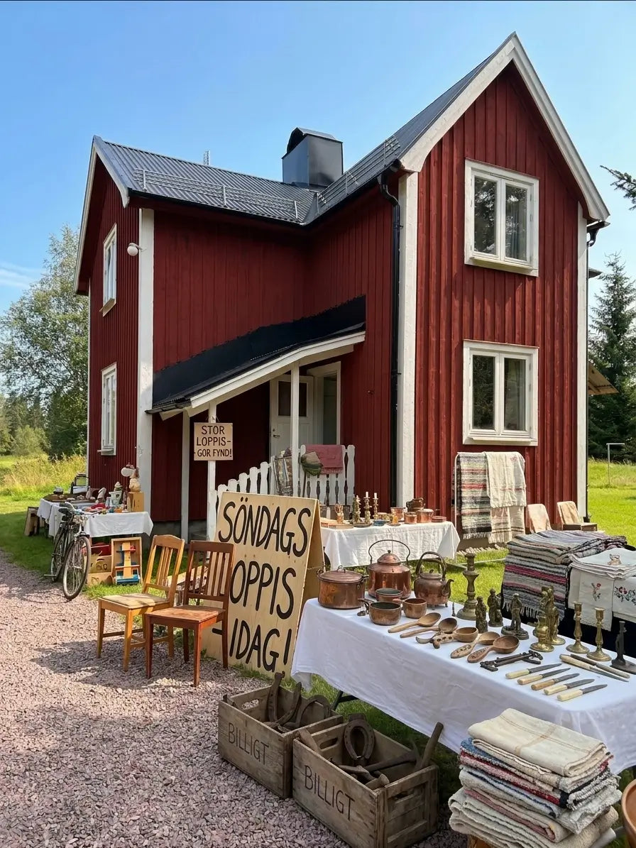 Een dag op de loppis: zo voelt vintage shoppen in Zweden| Vintage uit Zweden