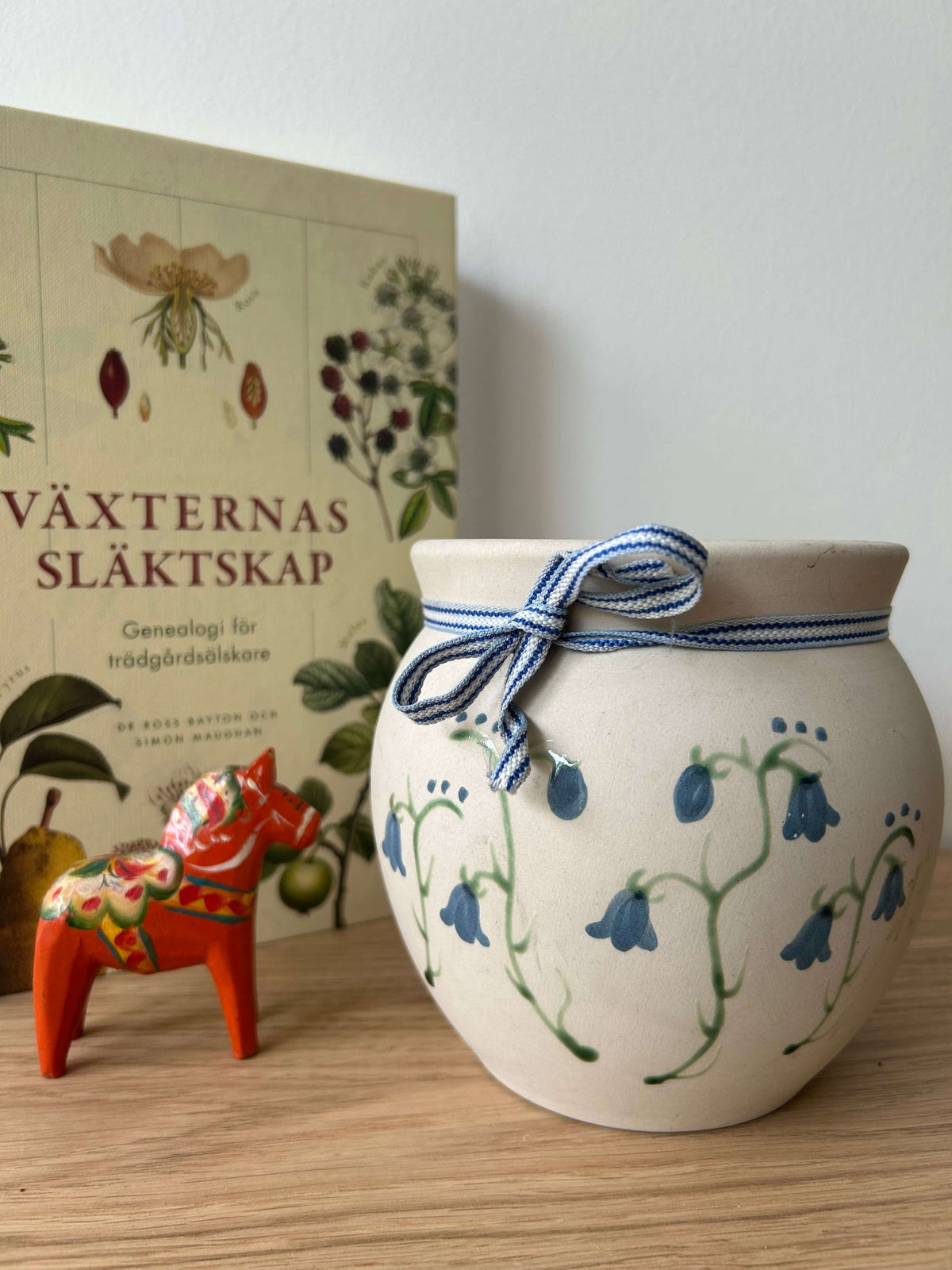 Gabriel Sweden pot met blauwe klokjesbloemen