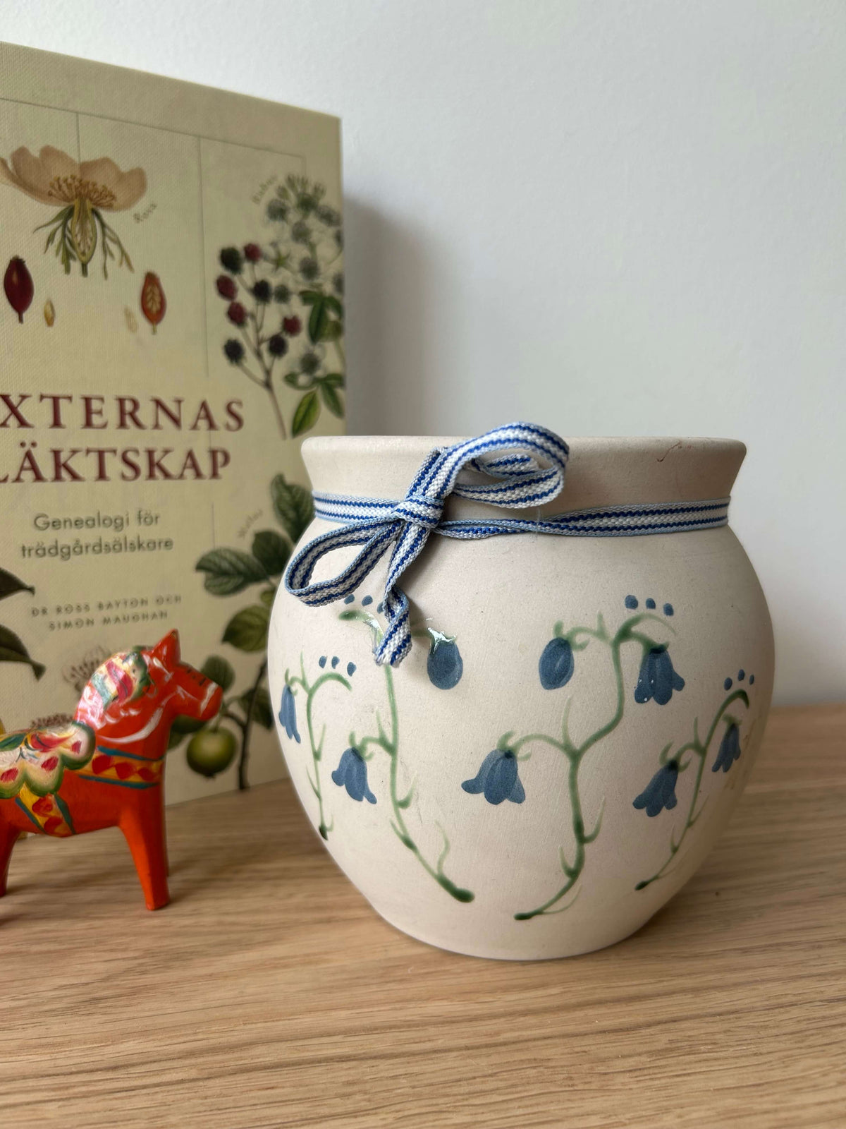 Gabriel Sweden pot met blauwe klokjesbloemen