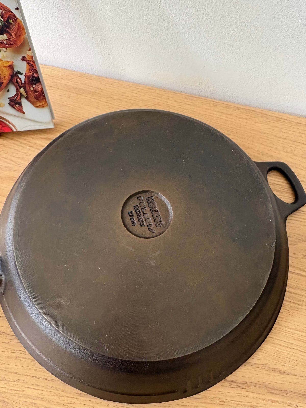 Høyang-Polaris gietijzeren koekenpan 27 cm, Noors vintage